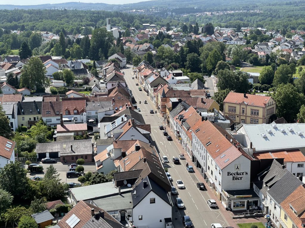 Luftbild von Rohrbach (Saar)